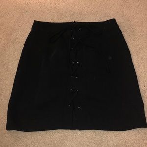 Black skirt from Madewell